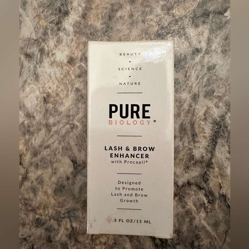 PURE BIOLOGY LASH & BROW ENHANCER.  Never used.  Still wrapped.